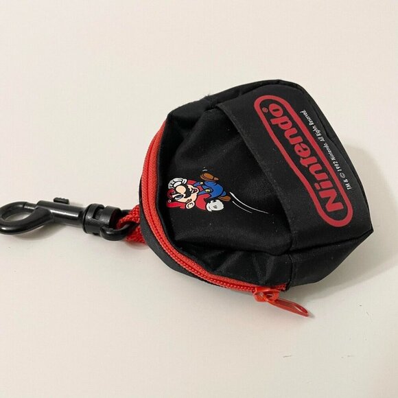 Vintage 1992 Nintendo Super Mario Micro Backpack Mini Bag Clip On - Picture 5 of 13